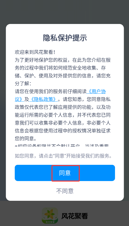 风花聚看